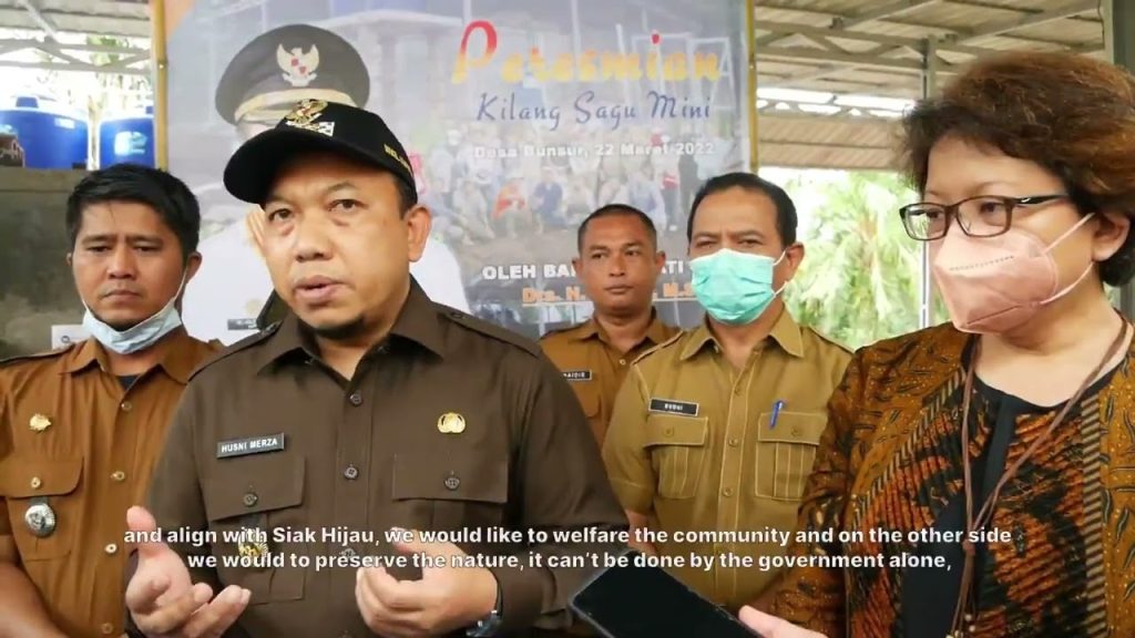 Pertama di Siak Kilang Sagu dibangun dan dikelola BUMKAM