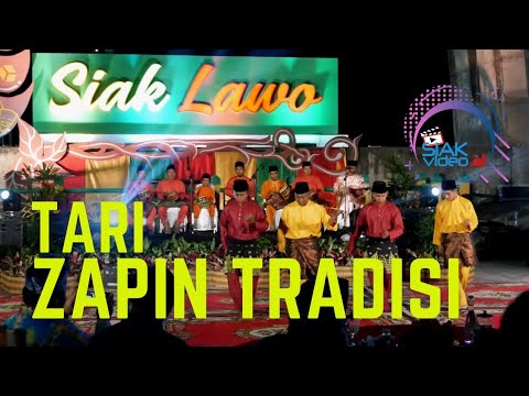 Tari Zapin Tradisi, Tarian Kebesaran Kerajaan Siak
